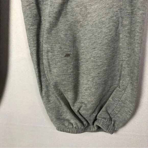 Calvin Klein Light Gray Y2K Cropped Tapered Leg Sweatpants L - Picture 4 of 6